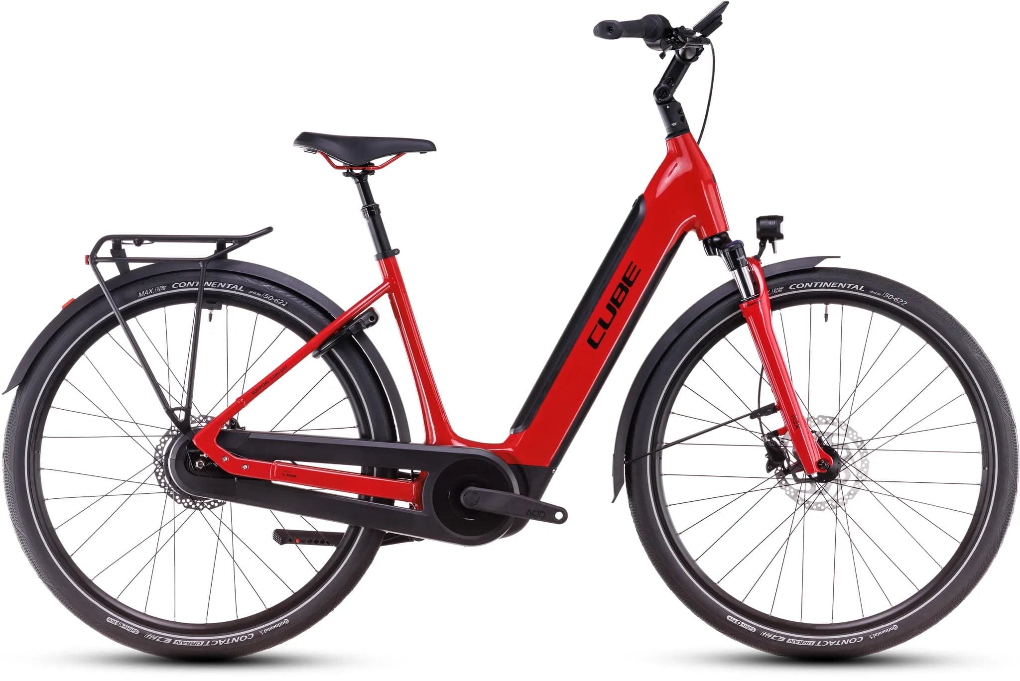 Cube Supreme Hybrid Comf. Pro 500 firered EE - XS