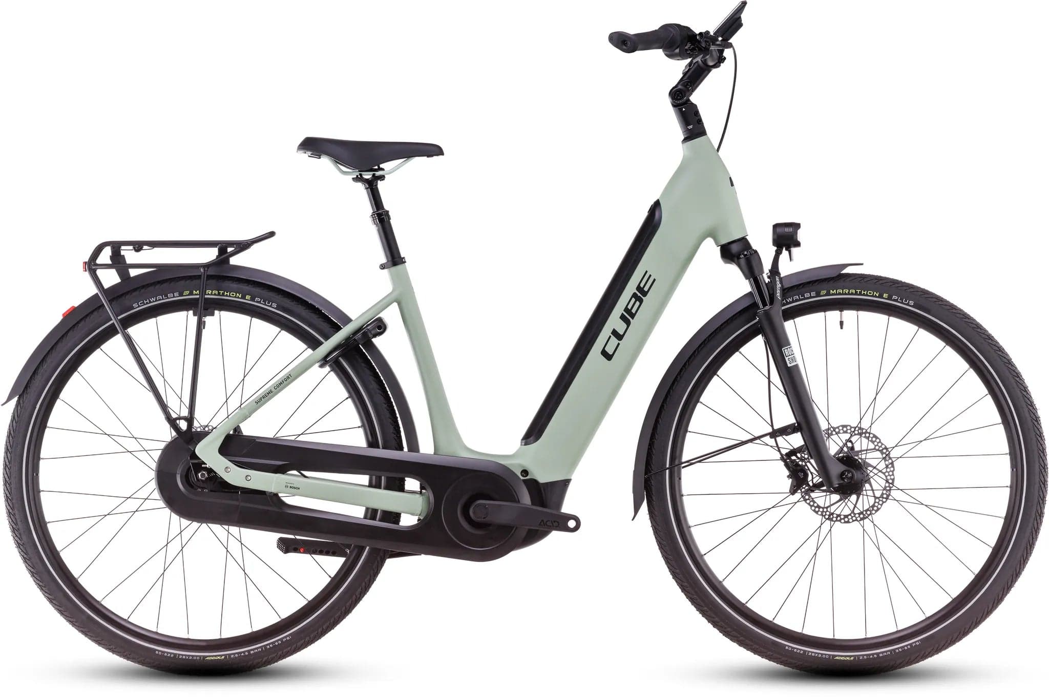 Cube Supreme Hybrid Comf. SLX aloegreen Tiefeinsteiger - M