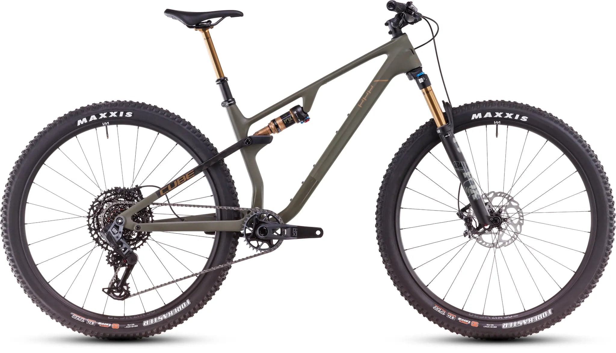 Cube AMS ONE11 C:68X TM 29 dustyolive´n´gold 2026 - XS