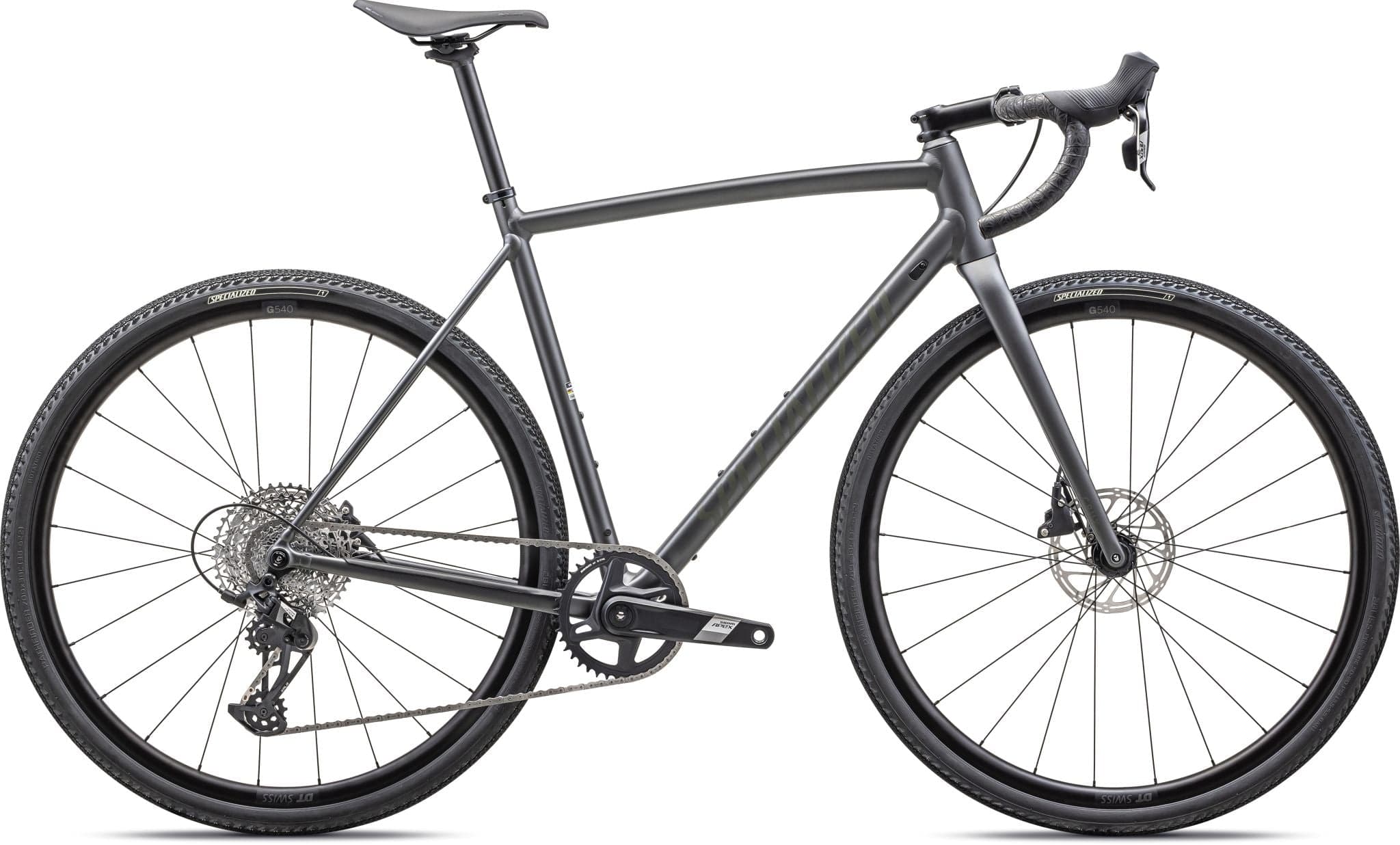 Specialized Crux DSW Comp Satin Smoke/Oak Green - L
