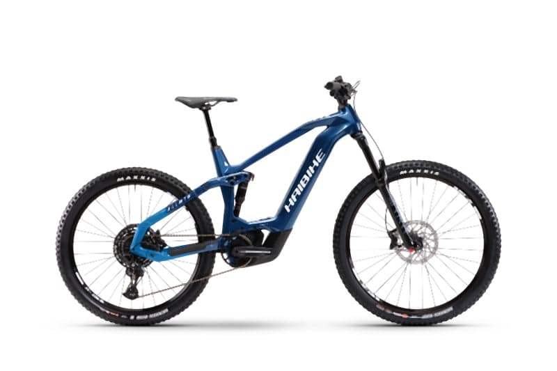 Haibike AllMtn CF 9 Blue/White - XL