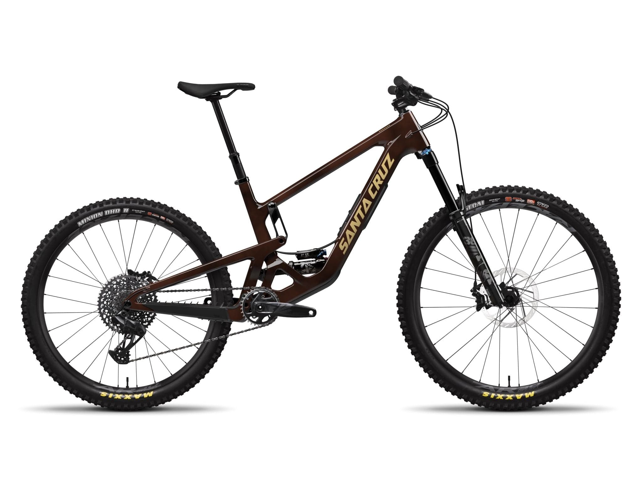 Santa Cruz Bronson 5 C S MX Trans Root Beer - M