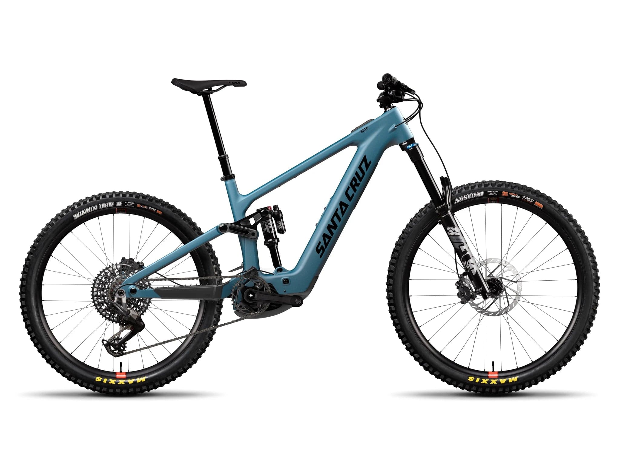 Santa Cruz Bullit 4 C MX 90 Matte Teal Sparkle 2026 - XS