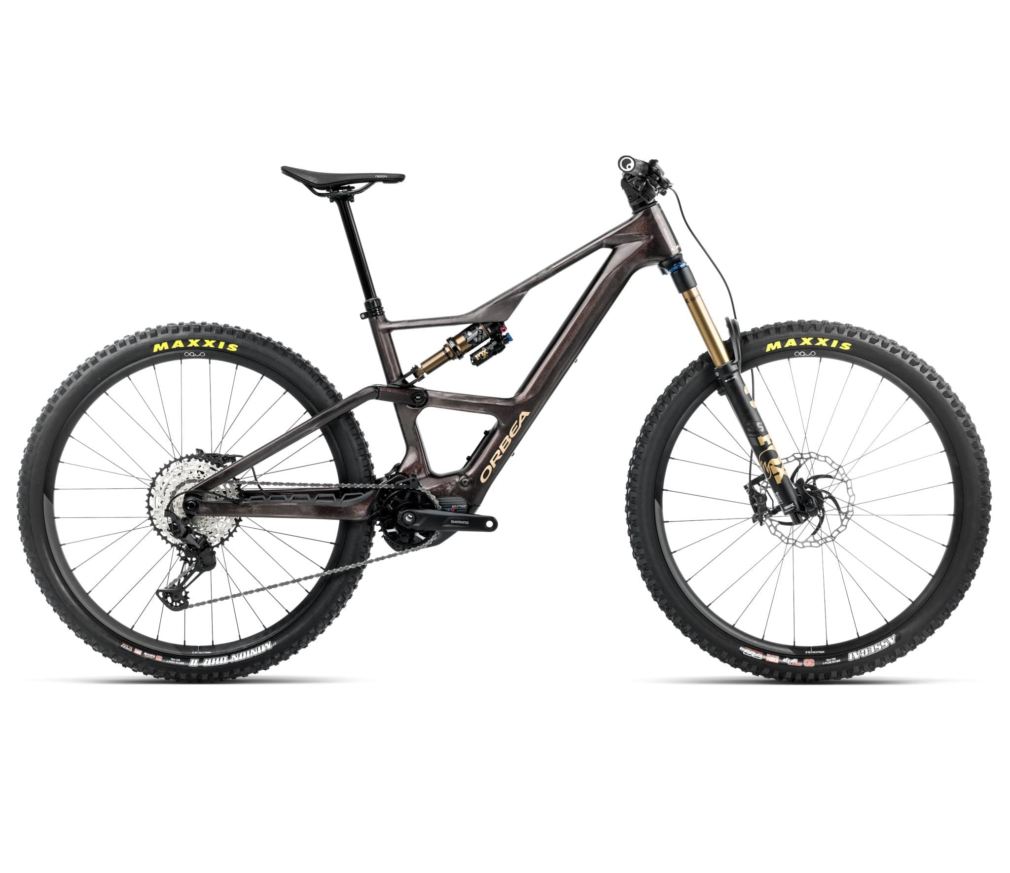 Orbea RISE LT M10 630W Cosmic Carbon View - Golden Sand - Standard