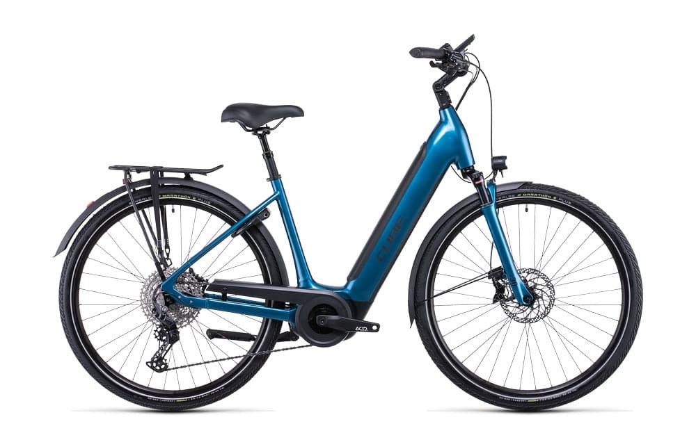 Cube Supreme Sport Hybrid EXC 625 blue´n´black Easy Entry - S