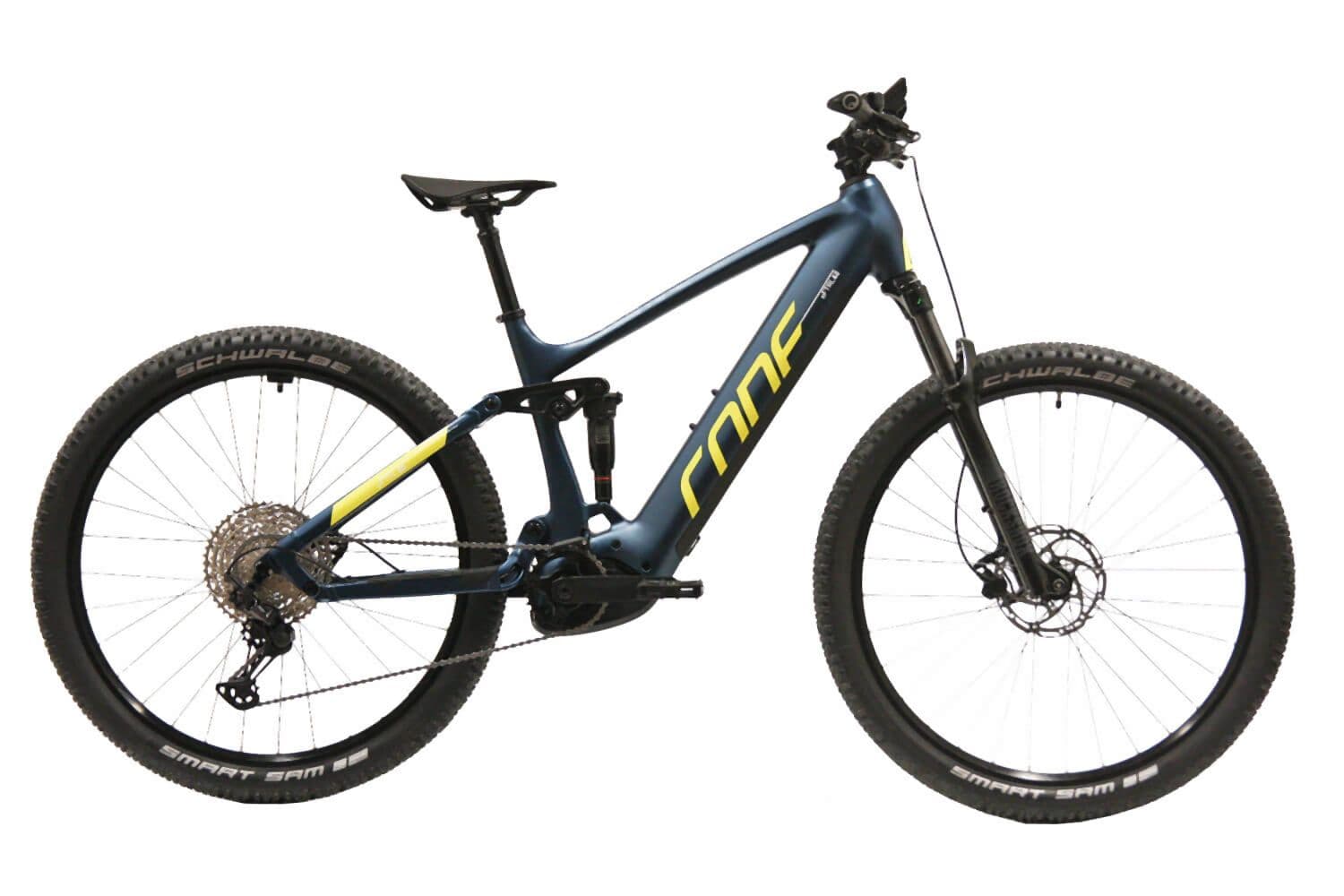 CONE eFullTrail IN 4.0 Gent 750Wh Dunkelblau/Gelb - S
