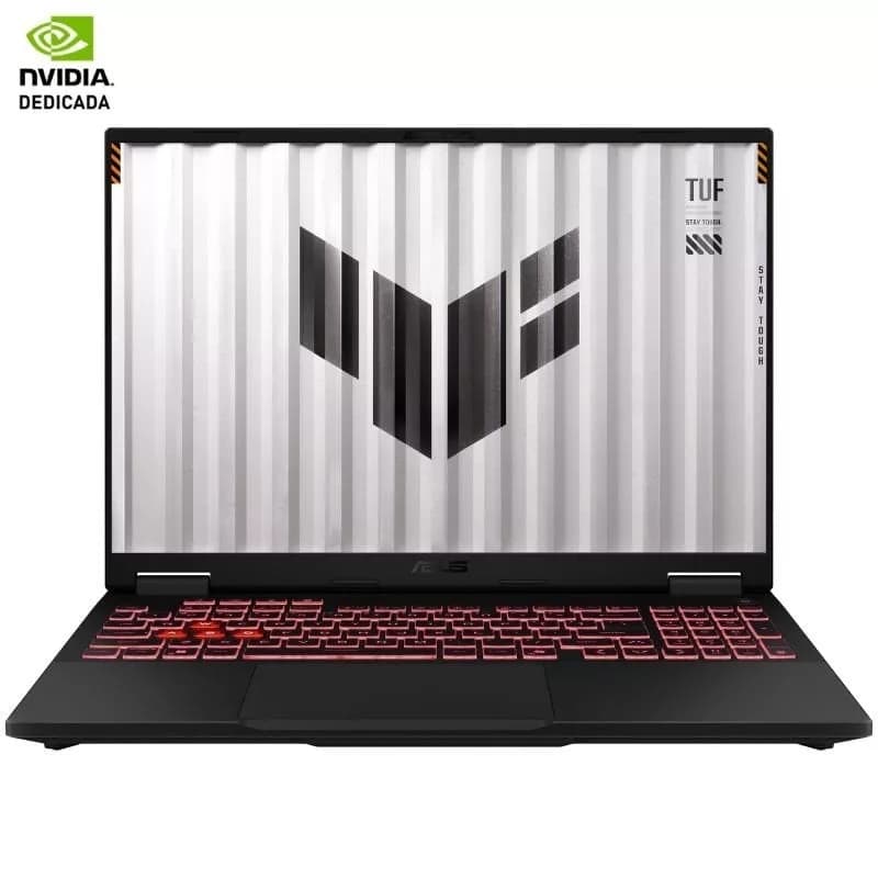 Portátil Gaming Asus TUF Gaming A16 TUF608UHI-TU239 Ryzen 7 260/ 16GB/ 512 SSD/ GeForce RTX 5050/ 16’/ Sin Sistema Operativo