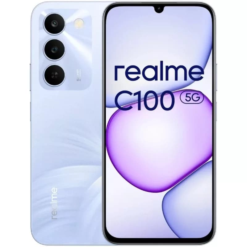 Smartphone Realme C100 4GB/ 256GB/ 6.8’/ 5G/ Purpura