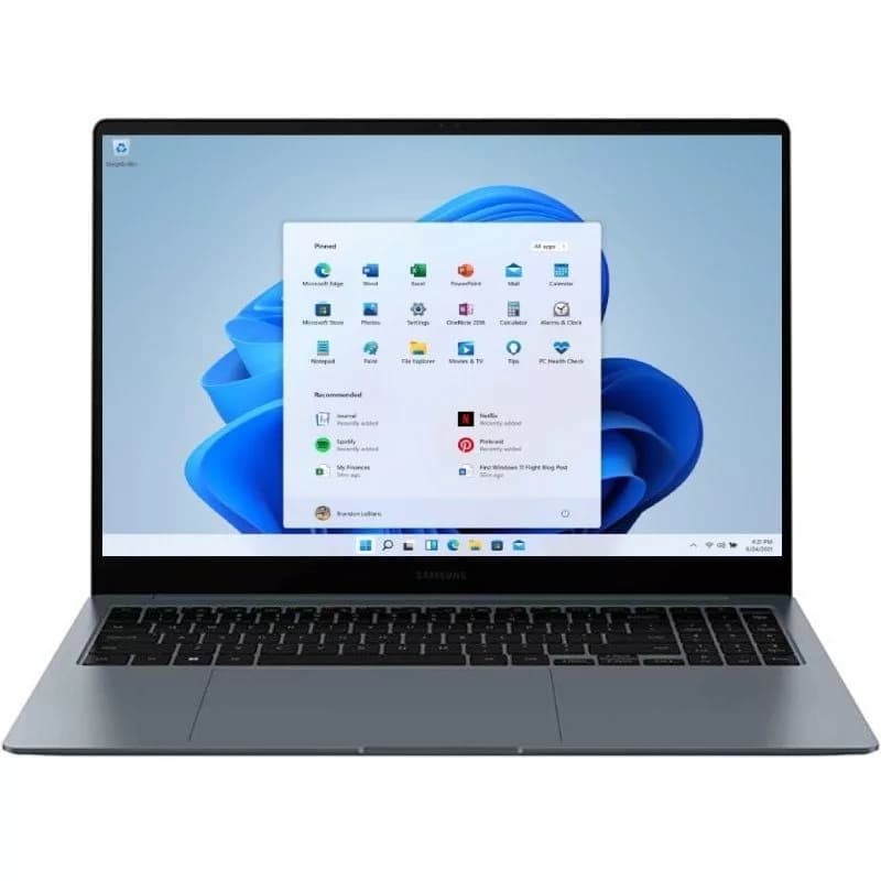 Portátil Samsung Galaxy Book4 Intel Core i7-1355U/ 16GB/ 512GB SSD/ 15.6’/ Win11