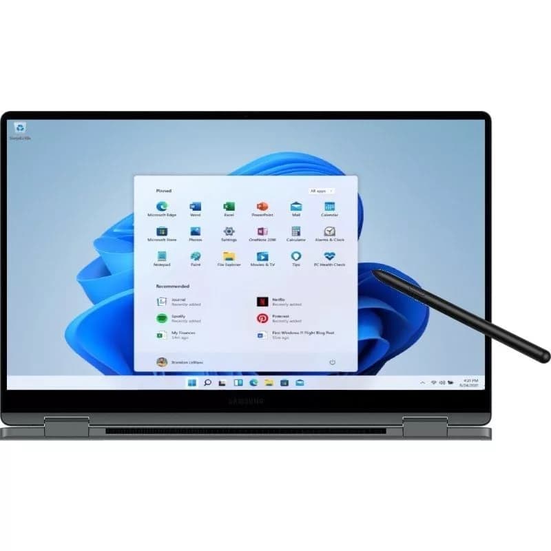 Portátil Convertible Samsung Galaxy Book5 360 Intel Core Ultra 5-256V/ 16GB/ 512GB SSD/ 15.6′ Táctil/ Win11 Pro