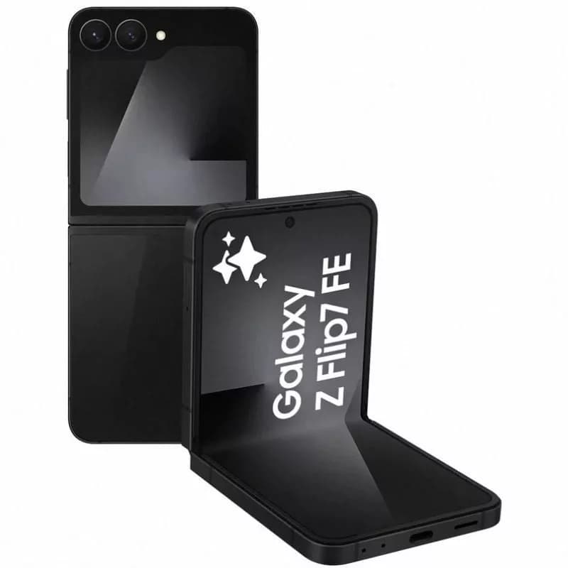 Smartphone Samsung Galaxy Z Flip7 FE 8GB/ 256GB/ 6.7’/ 5G/ Negro