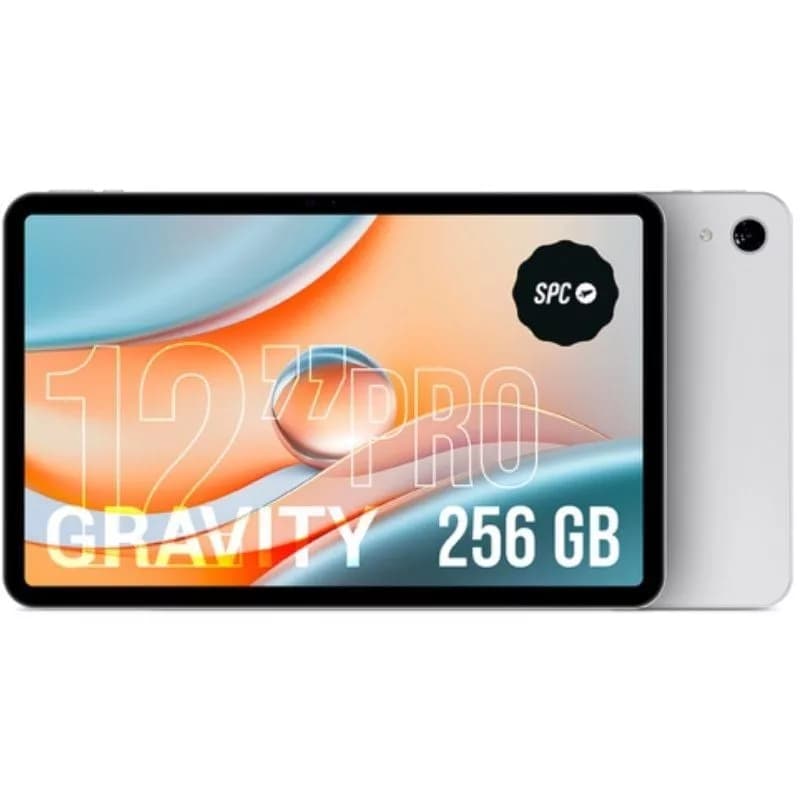 Tablet SPC Gravity 6 Pro 12′ 6TH/ 6GB/ 256GB/ Octacore/ 4G/ Niebla Lunar