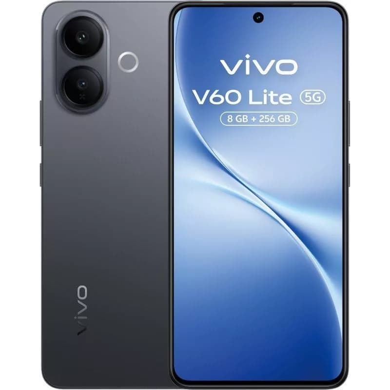 Smartphone Vivo V60 Lite 8GB/ 256GB/ 6.77’/ 5G/ Negro