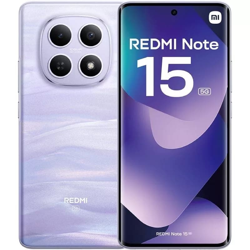 Smartphone Xiaomi Redmi Note 15 8GB/ 256GB/ 6.77’/ 5G/ Púrpura