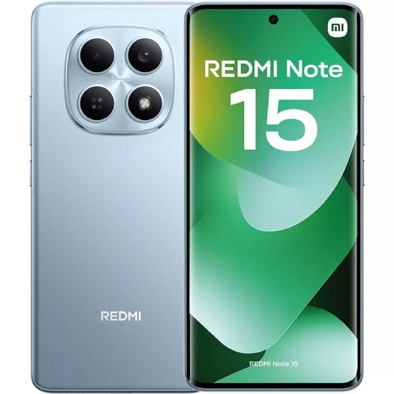 Smartphone Xiaomi Redmi Note 15 8GB/ 128GB/ 6.77’/ Azul Glaciar