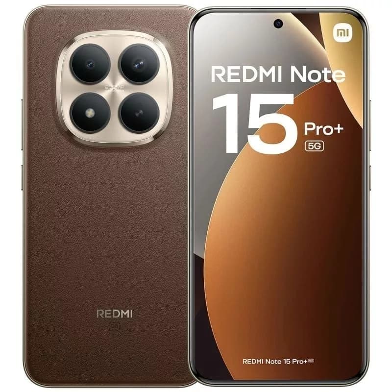 Smartphone Xiaomi Redmi Note 15 Pro Plus 8GB/ 256GB/ 6.83’/ 5G/ Marrón