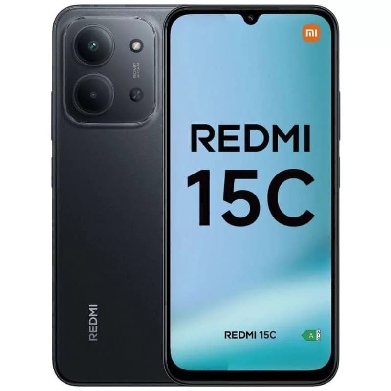 Smartphone Xiaomi Redmi 15C 4GB/ 256GB/ 6.9’/ Negro