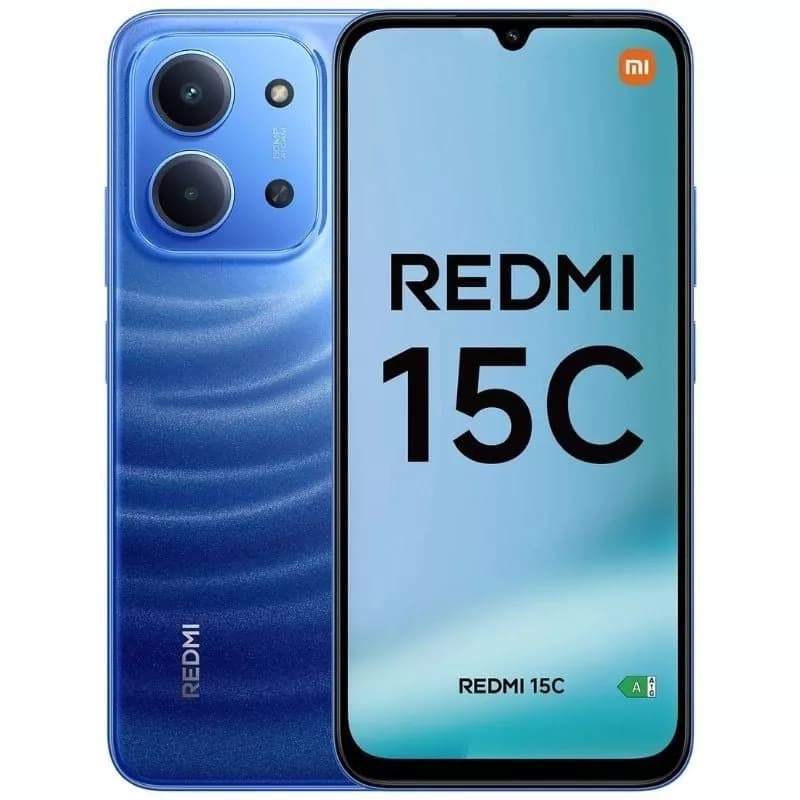 Smartphone Xiaomi Redmi 15C 4GB/ 256GB/ 6.9’/ Azul