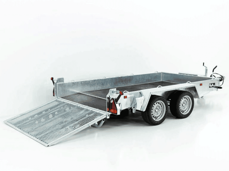 Variant Baumaschinenanhänger Maxi Load 161×305 3,5t|Rampe|Beavertail Heck-Nuevo