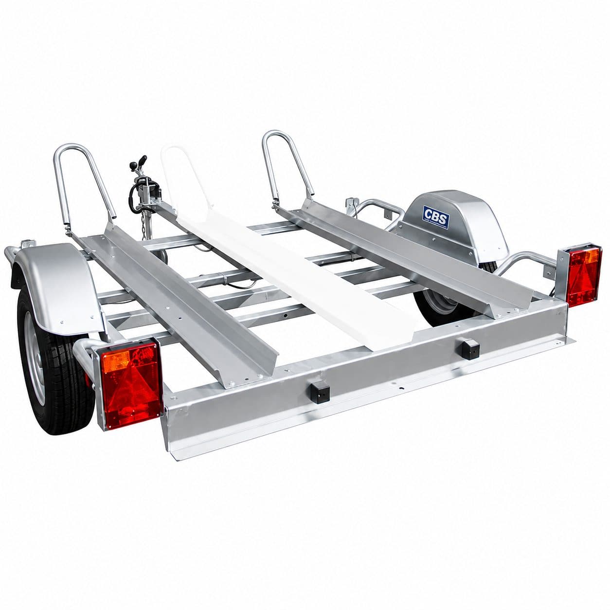 Lider Remolque para motos 39420 – 2 Schienen