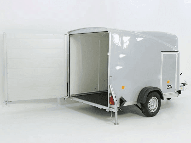 Debon Remolque furgón DK Vollpoly H:160cm|neues modelo|gris-Nuevo