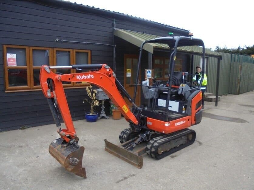 Kubota KX 015-4 + 3 GODETS