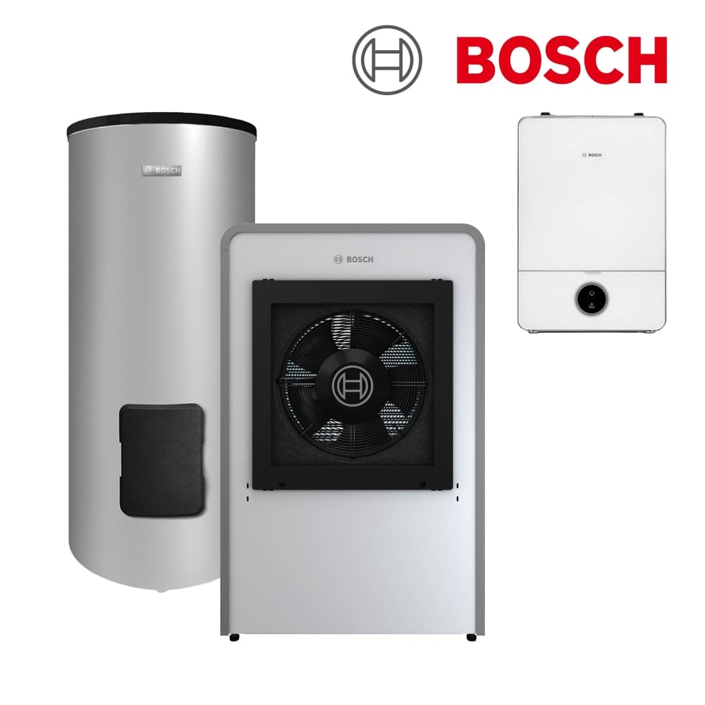 Bosch Luft/Wasser-Wärmepumpe Compress CS7000iAW 7 IR-S, AWE9, inkl. Speicher WH 290 LP1 B