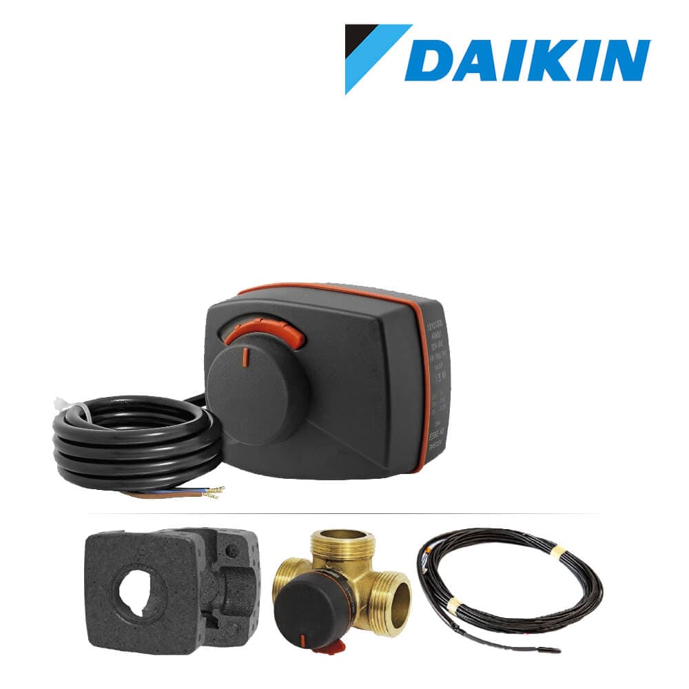 Daikin 3-Wege-Umschaltventil, mit Dämmschale und Speicherfühler
