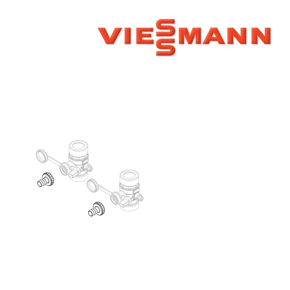 Viessmann Klemmringverschraubung für Montagehilfe, D28/22 mm, Breite 600 mm