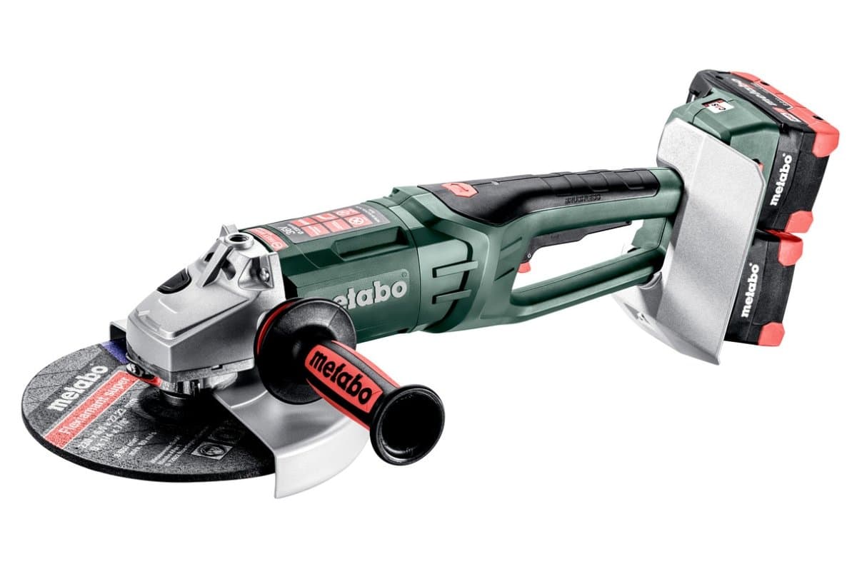 Metabo WPB 36-18 LTX BL 24-230 Quick Accu-Winkelschleifer 230 mm 2 x 18V 4 x 8Ah LiHD im Koffer