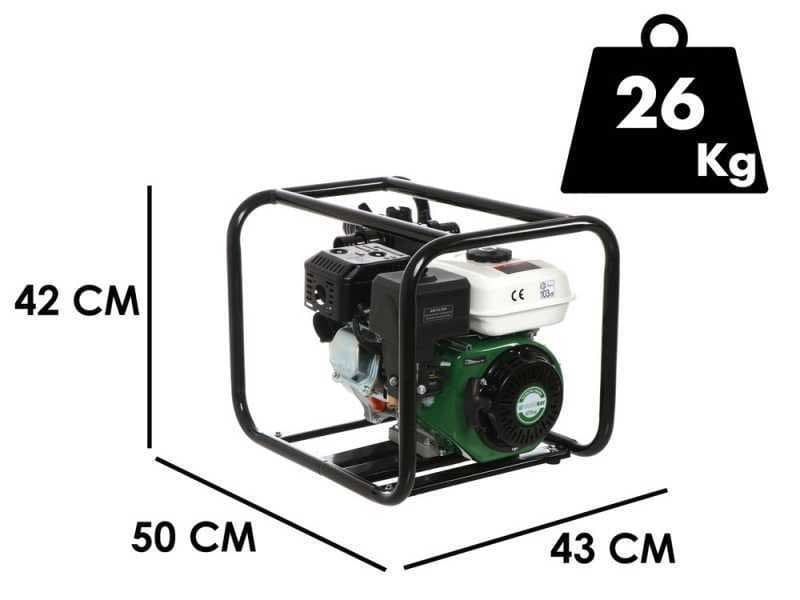 Greenbay GB-HPWP 50 Wärmemotorpumpe – Hohe Förderhöhe – mit 50/40/40 mm Anschlüssen