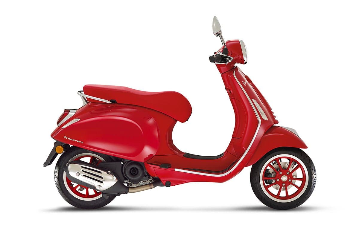 Vespa Primavera 50 Red - S