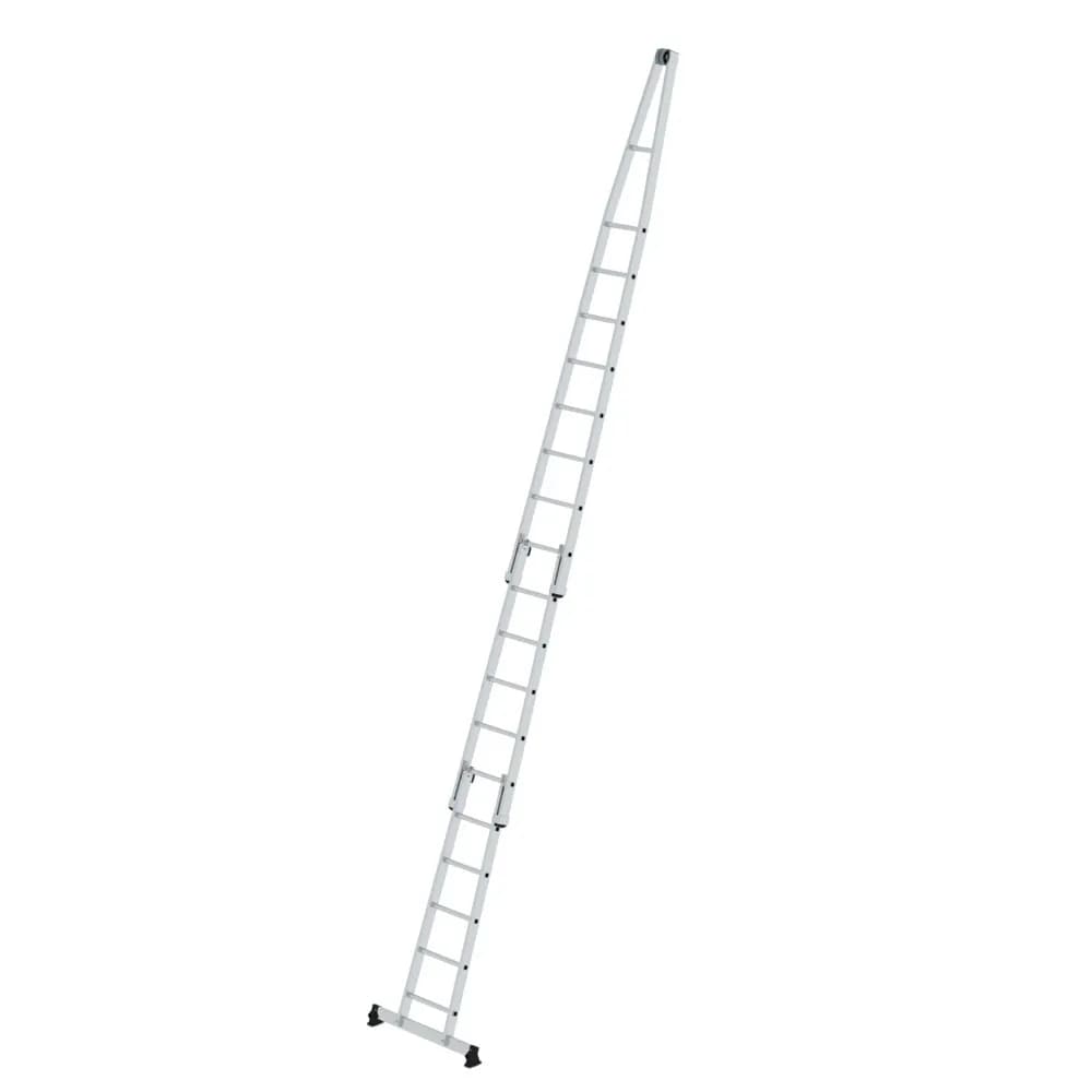 MUNK - Sprossen-Glasreinigerleiter Satz mit nivello®-Traverse 3-teilig