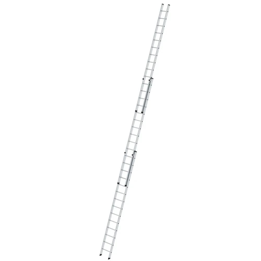 MUNK - Sprossen-Schiebeleiter 3-teilig ohne Traverse 3x14 Sprossen