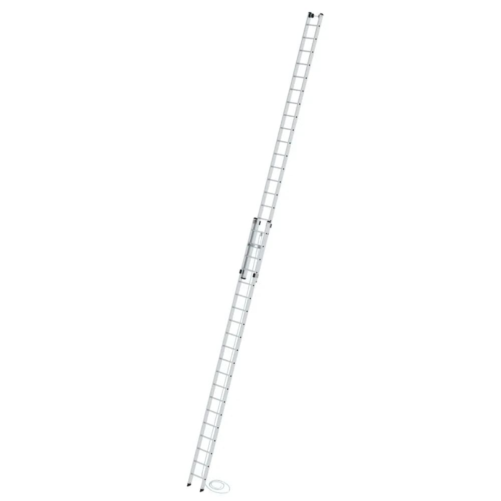 MUNK - Sprossen-Seilzugleiter 2-teilig ohne Traverse 2x20 Sprossen