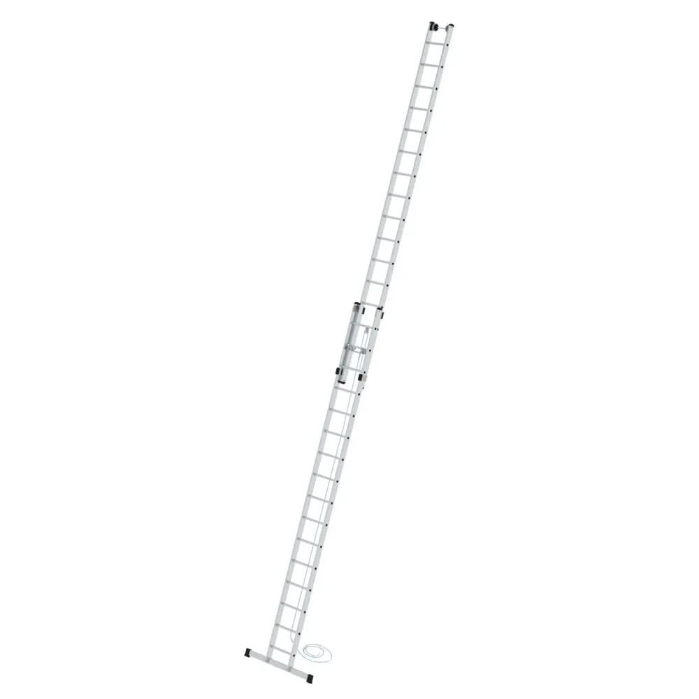 MUNK - Sprossen-Seilzugleiter 2-teilig mit Standard-Traverse 2x16 Sprossen