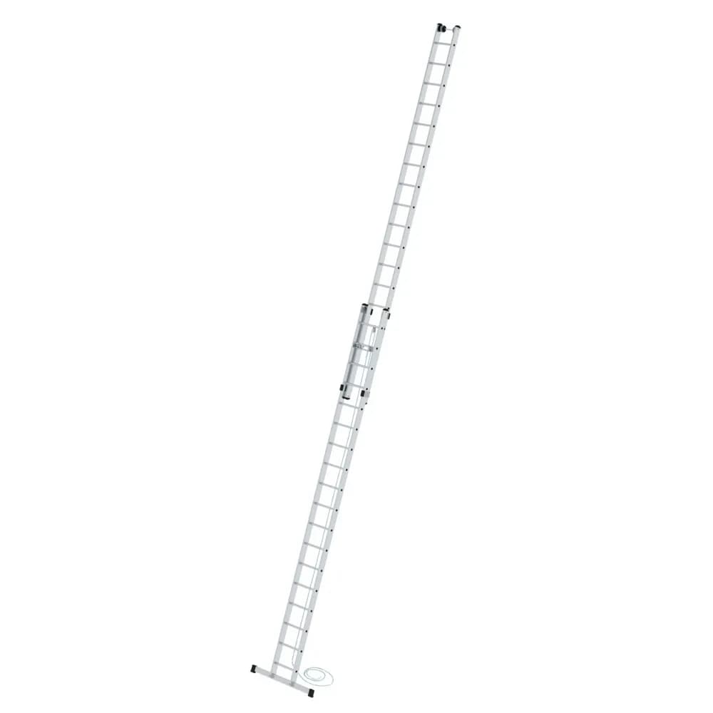 MUNK - Sprossen-Seilzugleiter 2-teilig mit Standard-Traverse 2x18 Sprossen