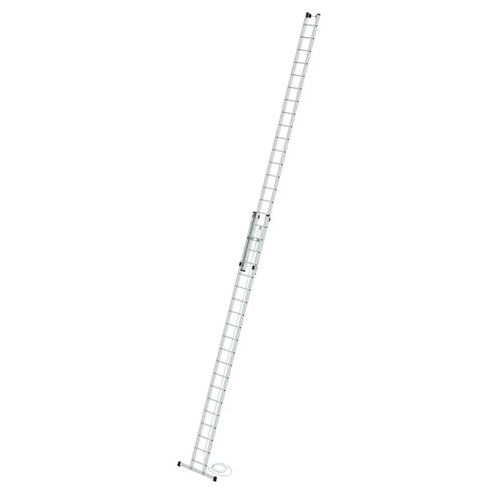 MUNK - Sprossen-Seilzugleiter 2-teilig mit Standard-Traverse 2x20 Sprossen