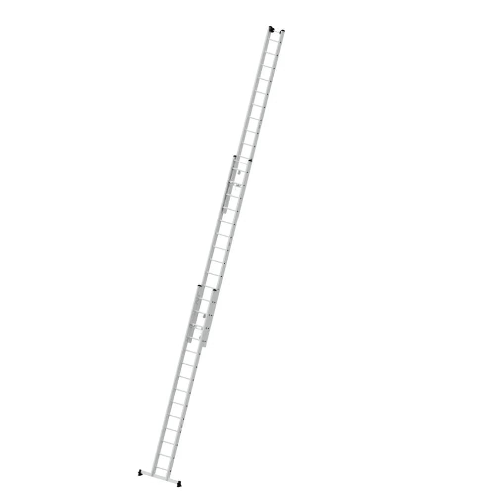 MUNK - Sprossen-Seilzugleiter 3-teilig mit nivello®-Traverse 3x14 Sprossen
