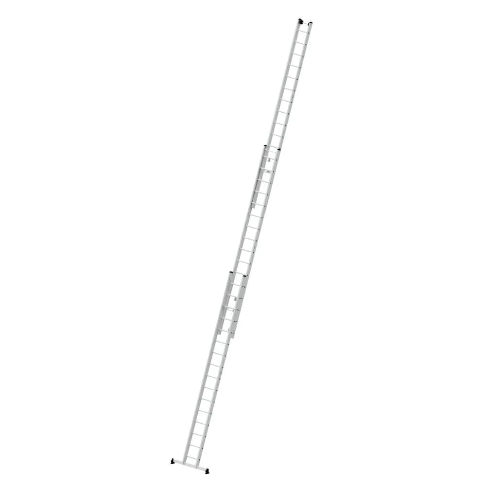 MUNK - Sprossen-Seilzugleiter 3-teilig mit nivello®-Traverse 3x16 Sprossen
