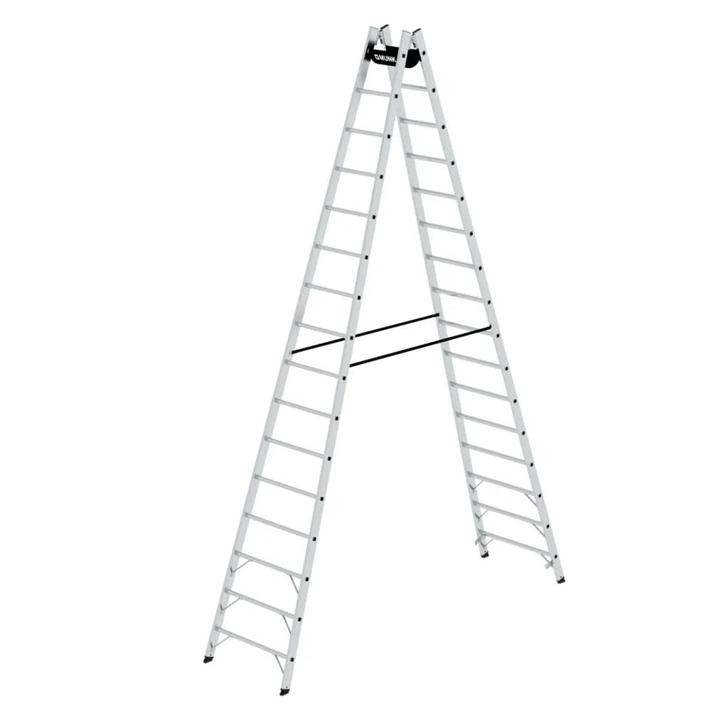 MUNK - Sprossen-Stehleiter 2x16 Sprossen