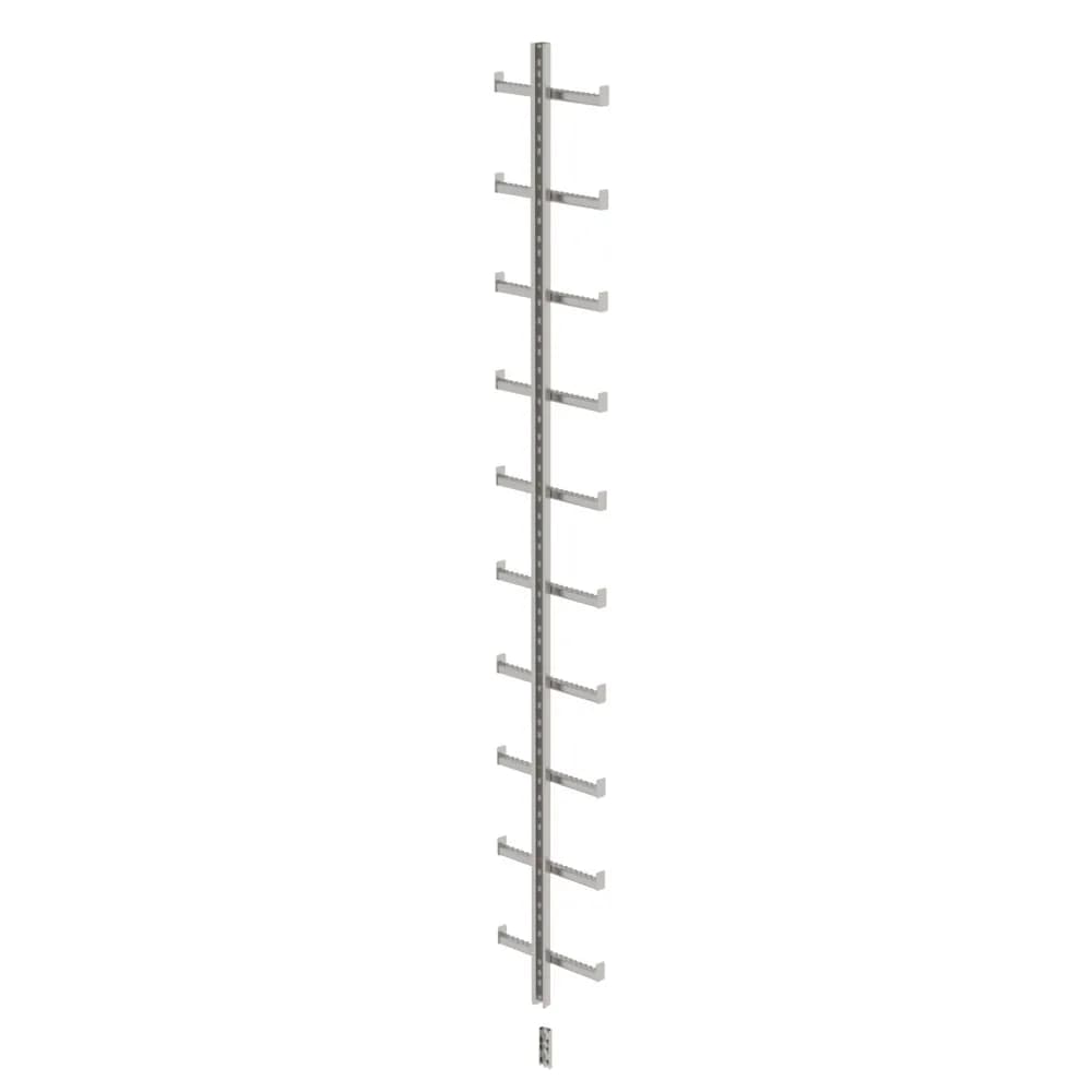 MUNK - Einholmleiter Edelstahl V4A (1.4571) Länge 2,80m