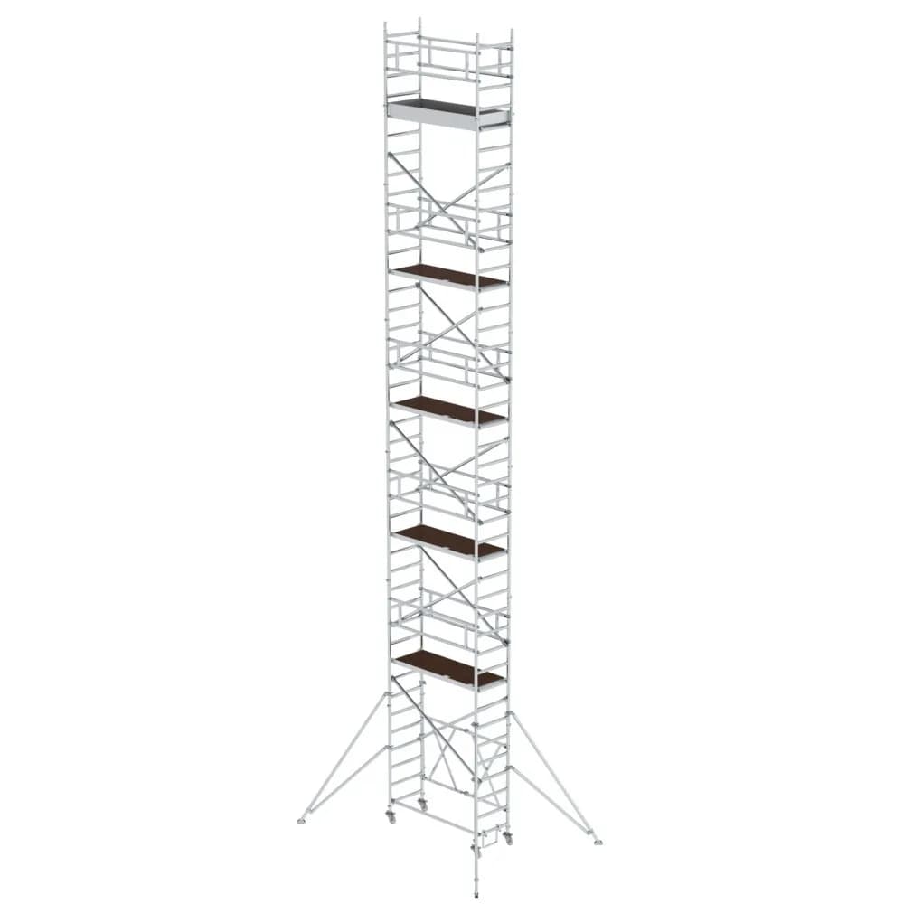 MUNK - Klappgerüst 0,75 x 1,80 m mit Ausleger Plattformhöhe 11,04 m