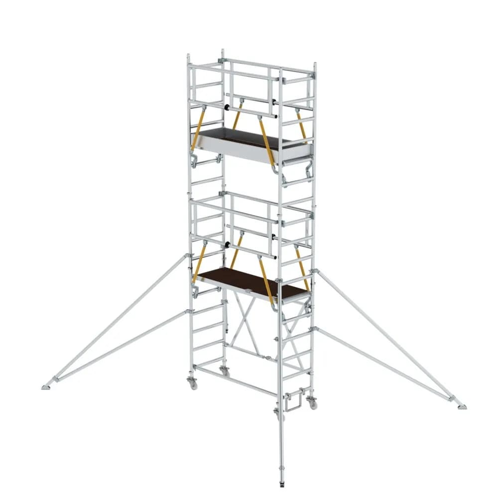 MUNK - Klappgerüst SG 0,75 x 1,80 m mit Ausleger Plattformhöhe 4,04 m