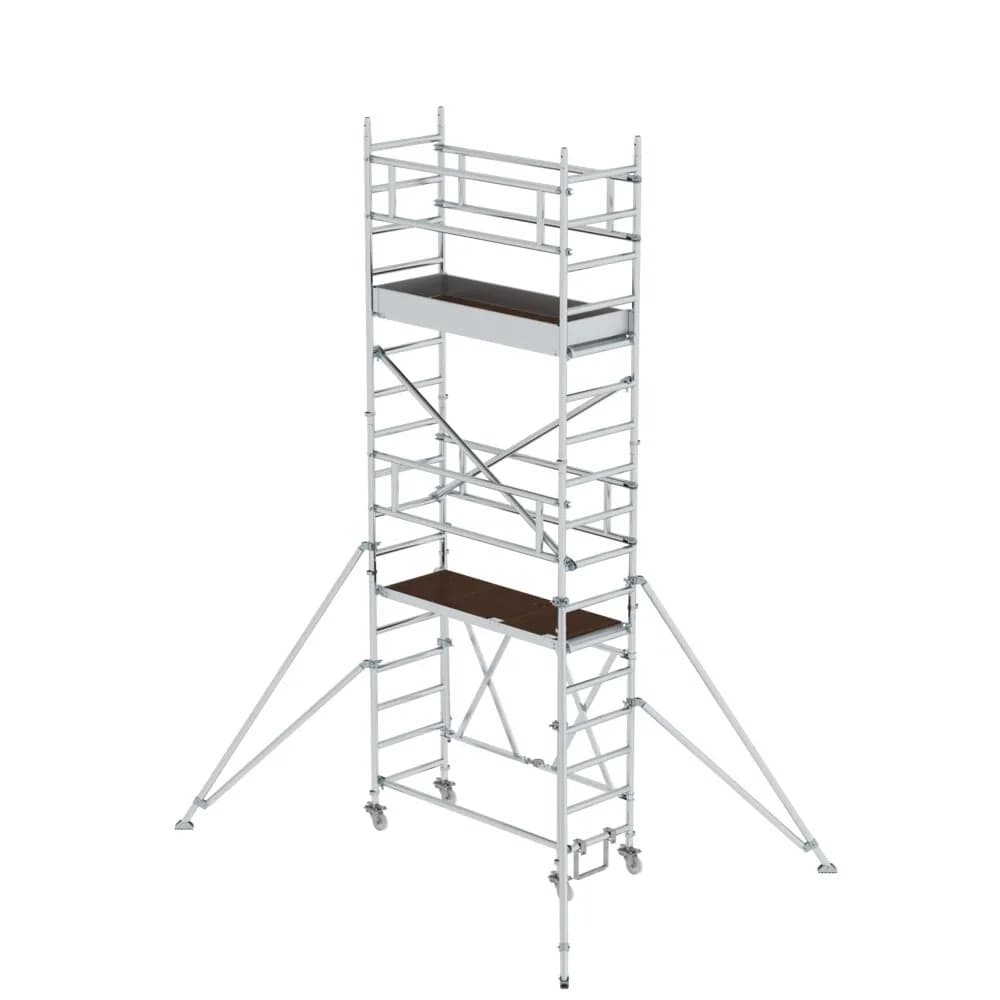 MUNK - Klappgerüst 0,75 x 1,80 m mit Ausleger Plattformhöhe 4,04 m