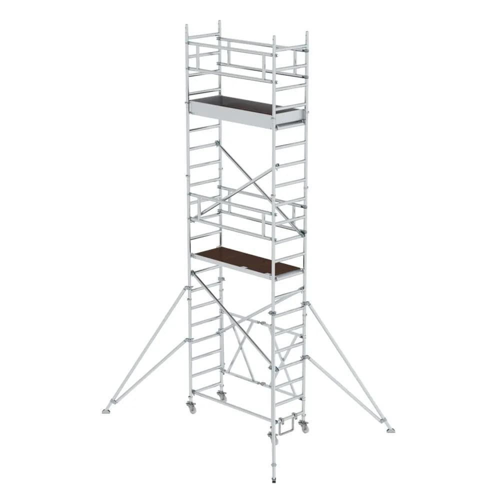 MUNK - Klappgerüst 0,75 x 1,80 m mit Ausleger Plattformhöhe 5,16 m