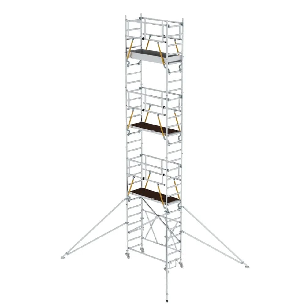 MUNK - Klappgerüst SG 0,75 x 1,80 m mit Ausleger Plattformhöhe 7,12 m