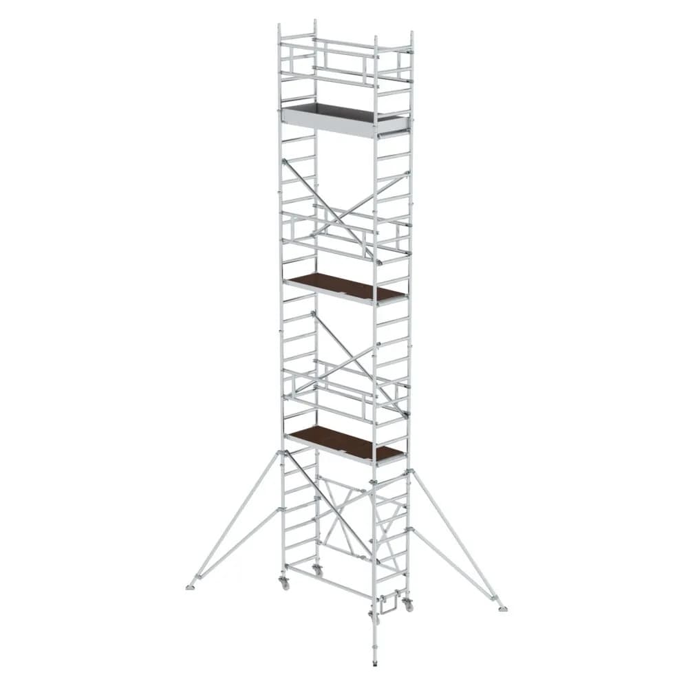 MUNK - Klappgerüst 0,75 x 1,80 m mit Ausleger Plattformhöhe 7,12 m