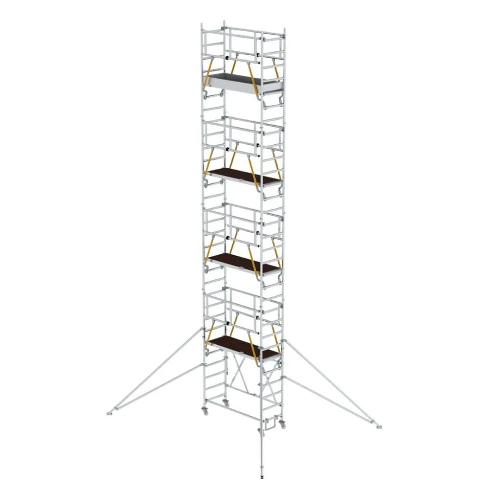 MUNK - Klappgerüst SG 0,75 x 1,80 m mit Ausleger Plattformhöhe 7,96 m