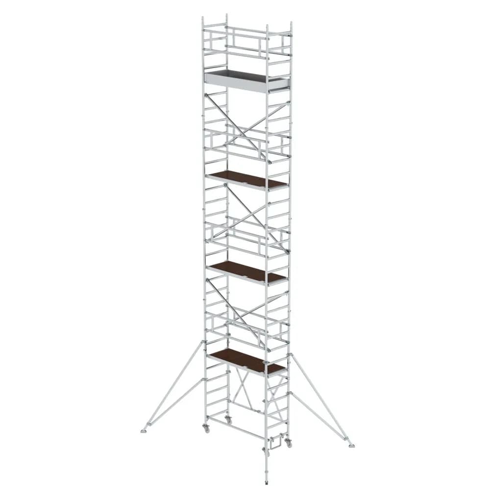 MUNK - Klappgerüst 0,75 x 1,80 m mit Ausleger Plattformhöhe 7,96 m